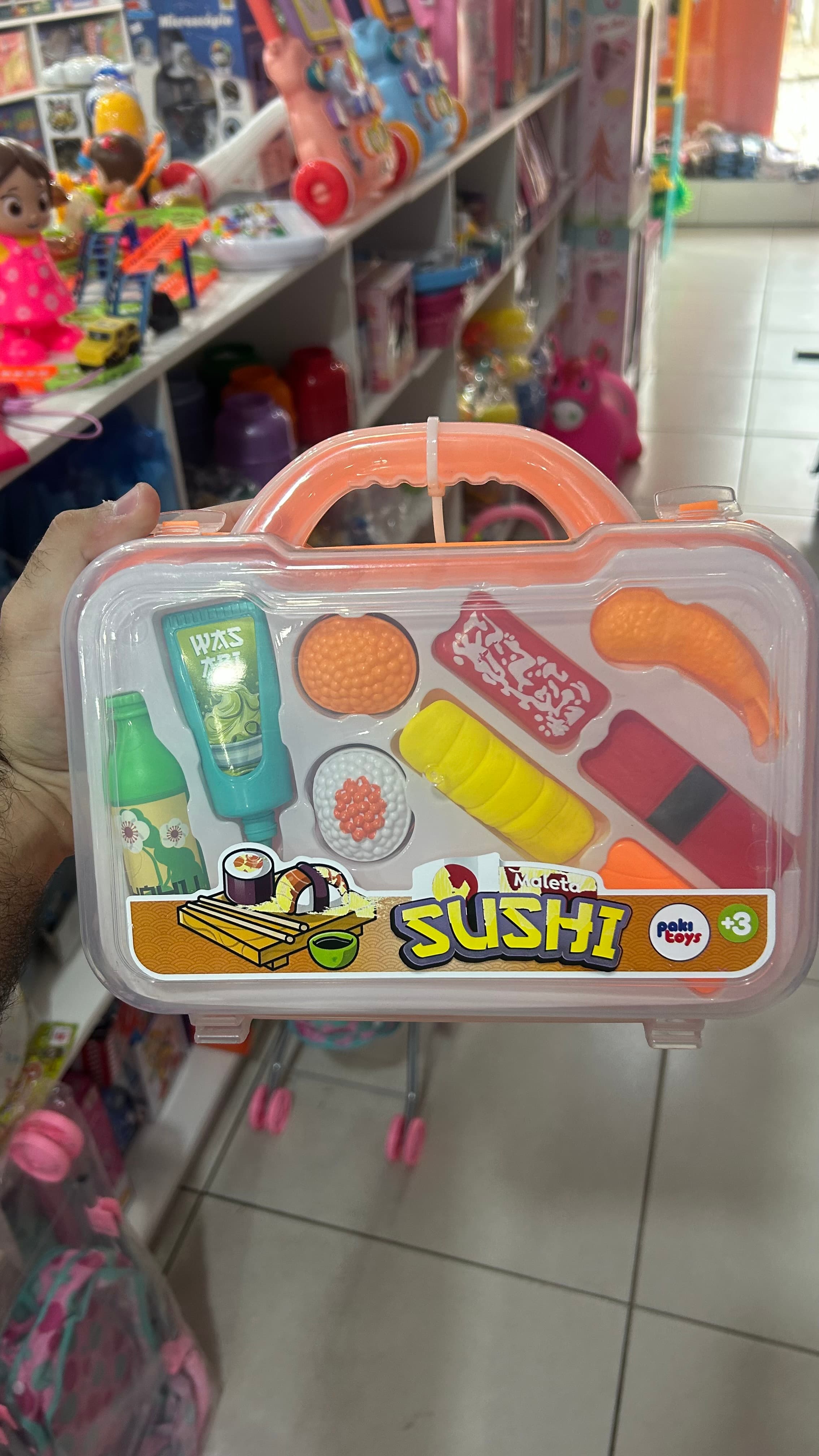 Kit Sushi Infantil com Maleta