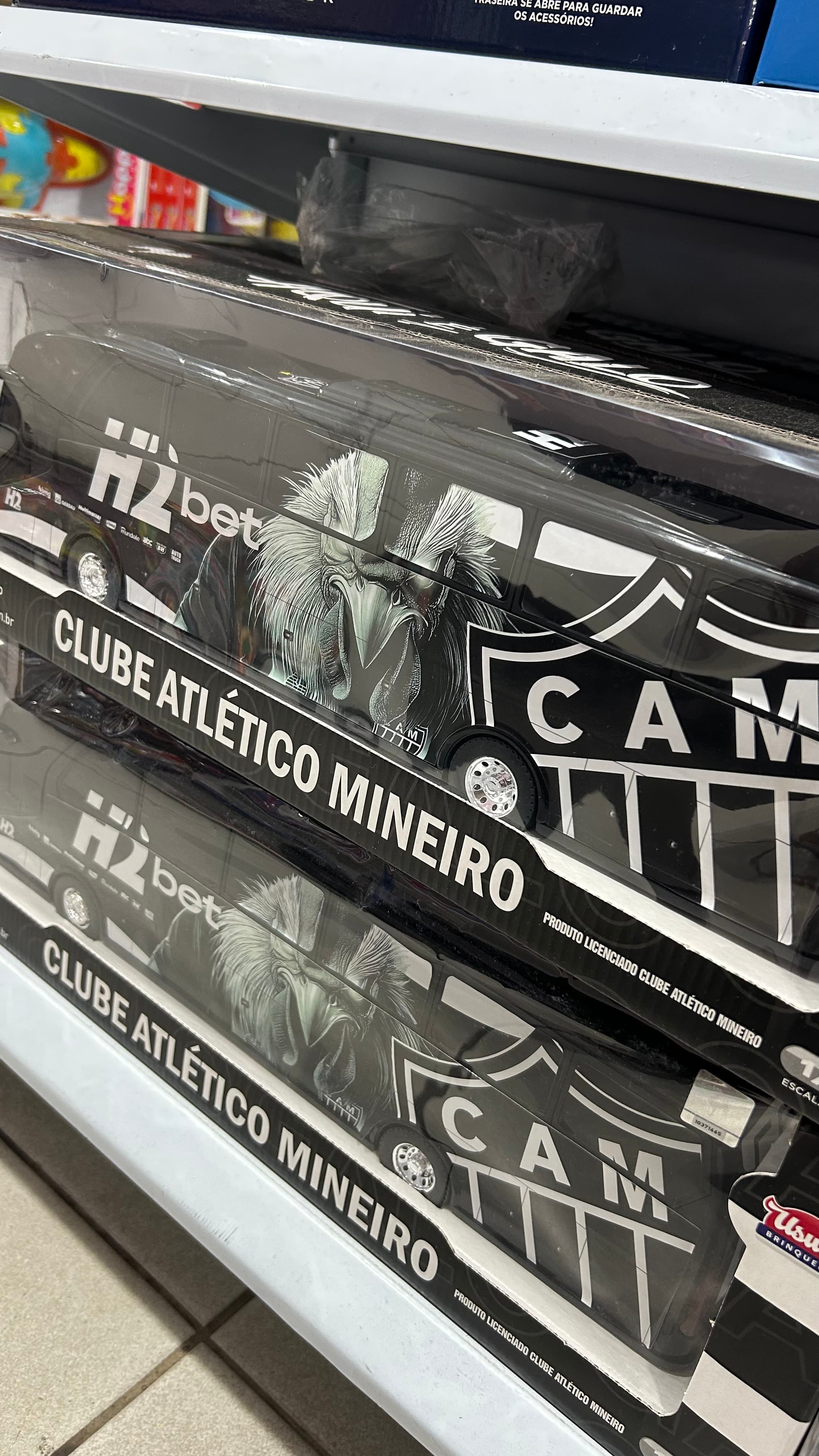Ônibus Clube Atlético Mineiro Licenciado