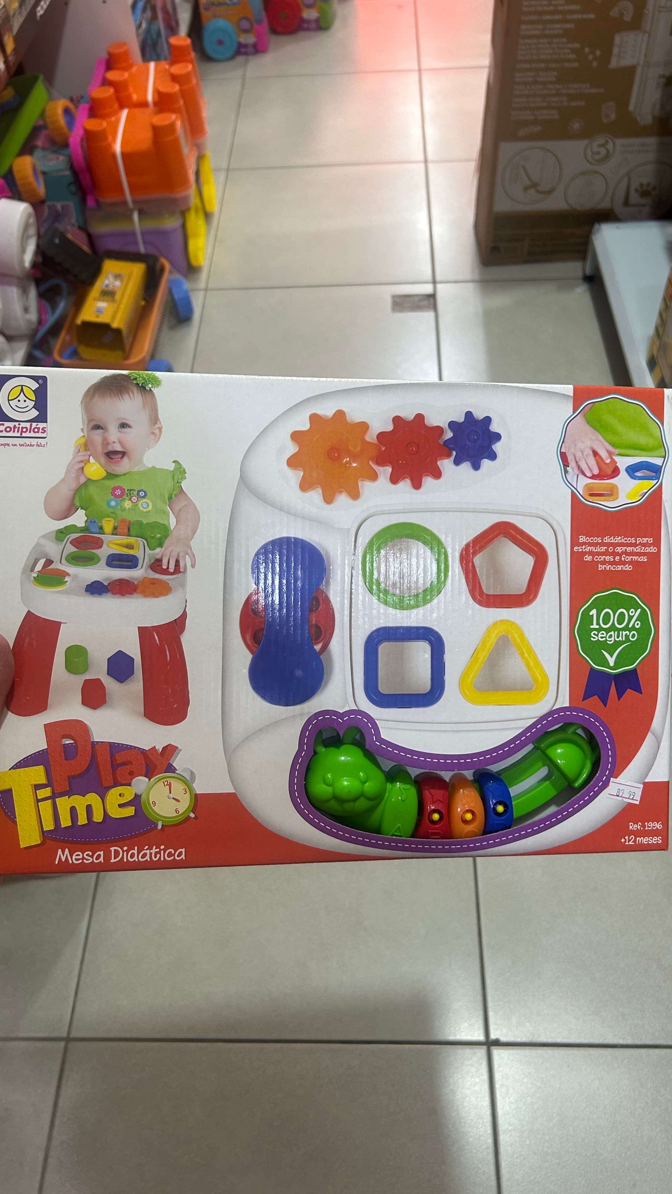 Play Time – Mesa Didática Infantil