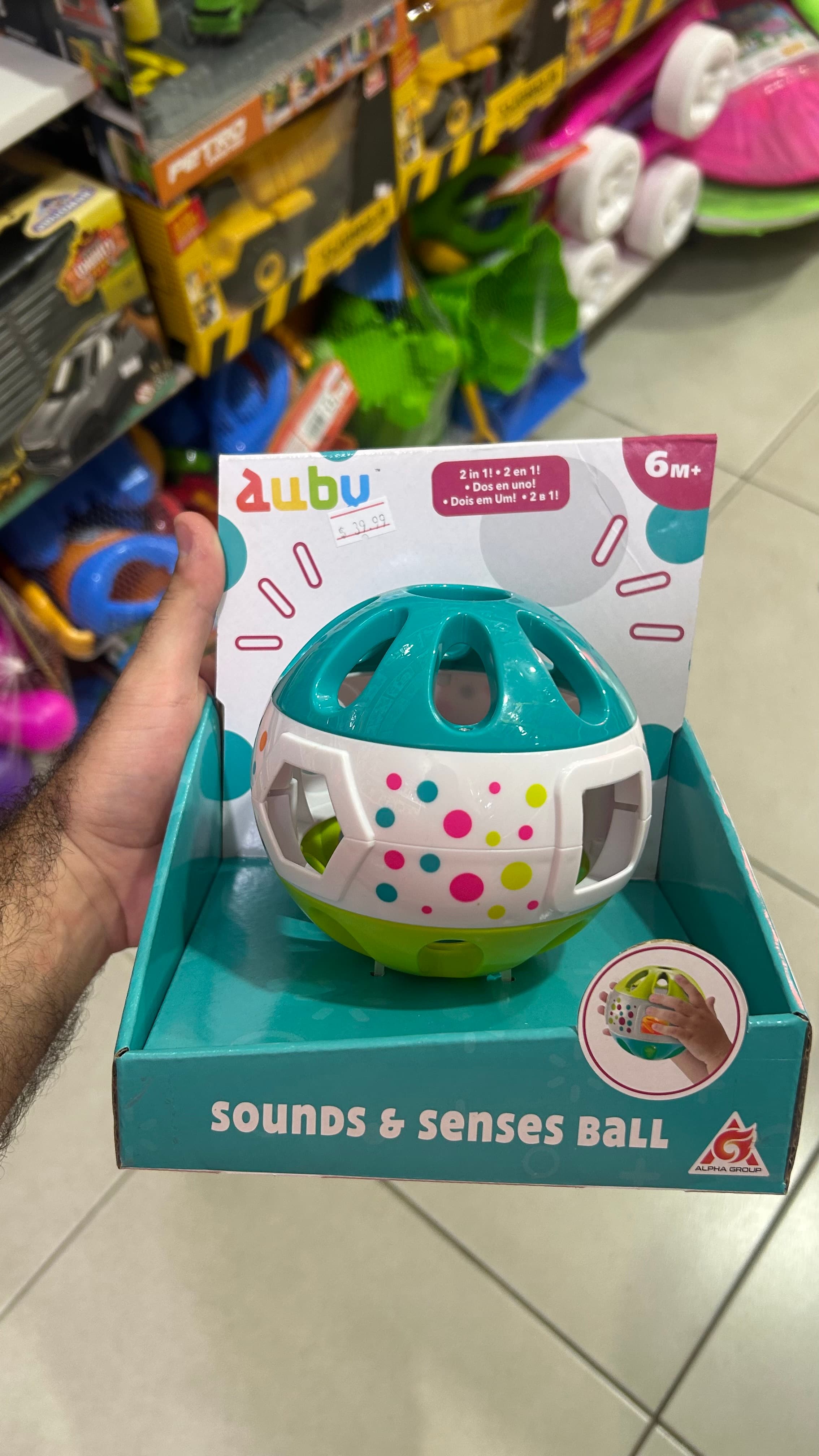 Sounds & Senses Ball – Bola Sensorial Interativa