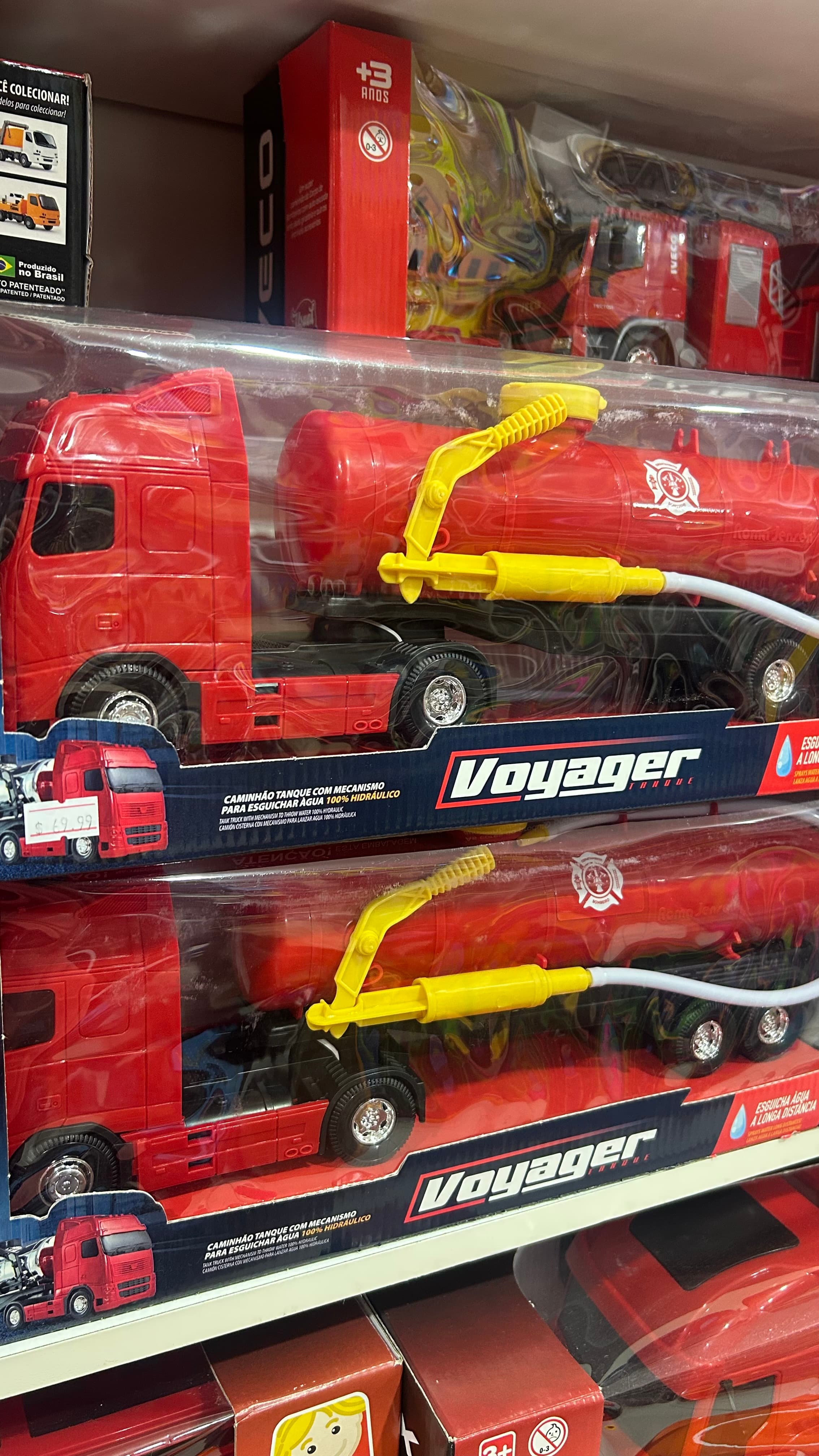 Caminhão Tanque Voyager Bombeiro Hidráulico
