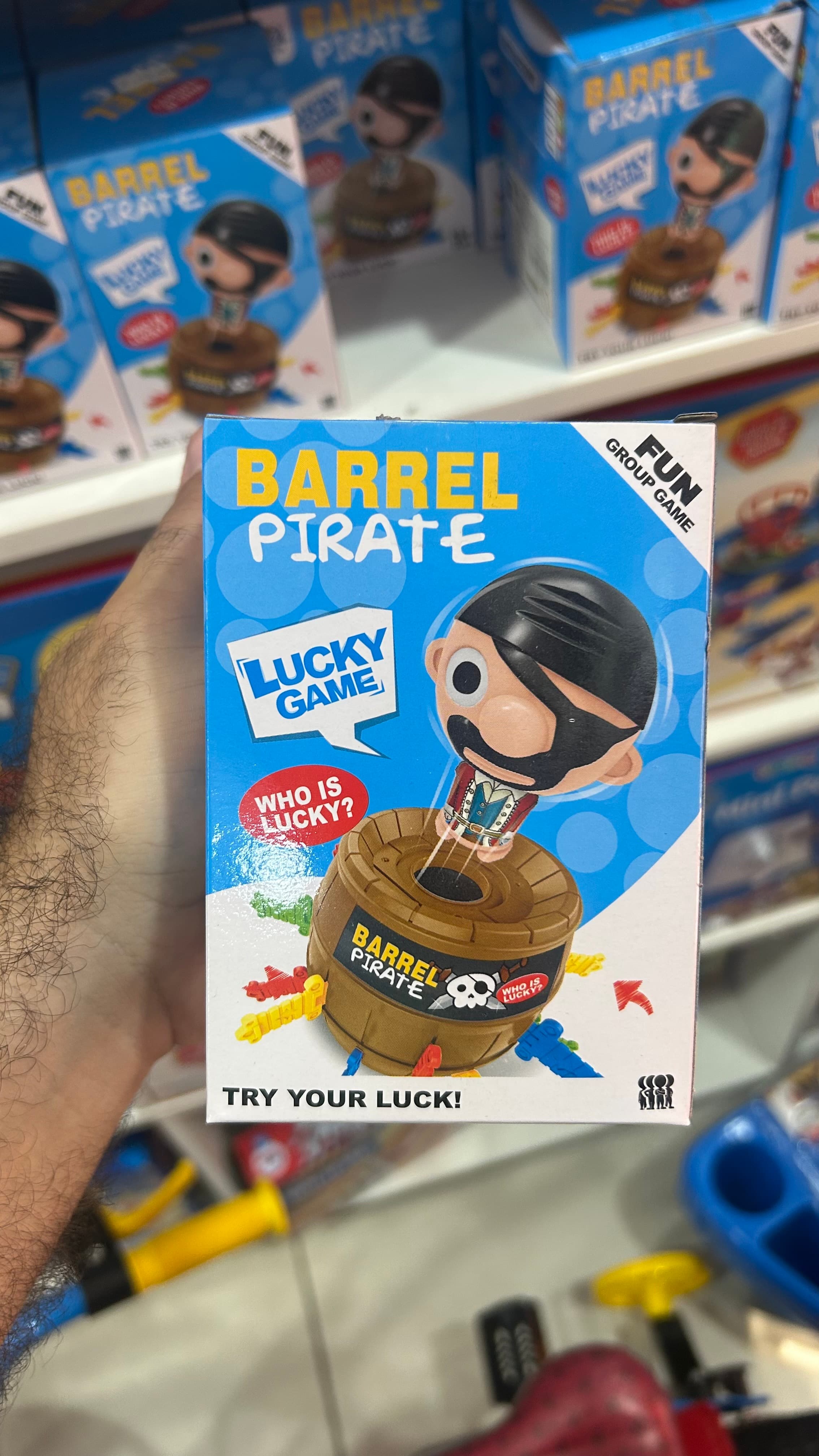 Jogo Barril Pula Pirata