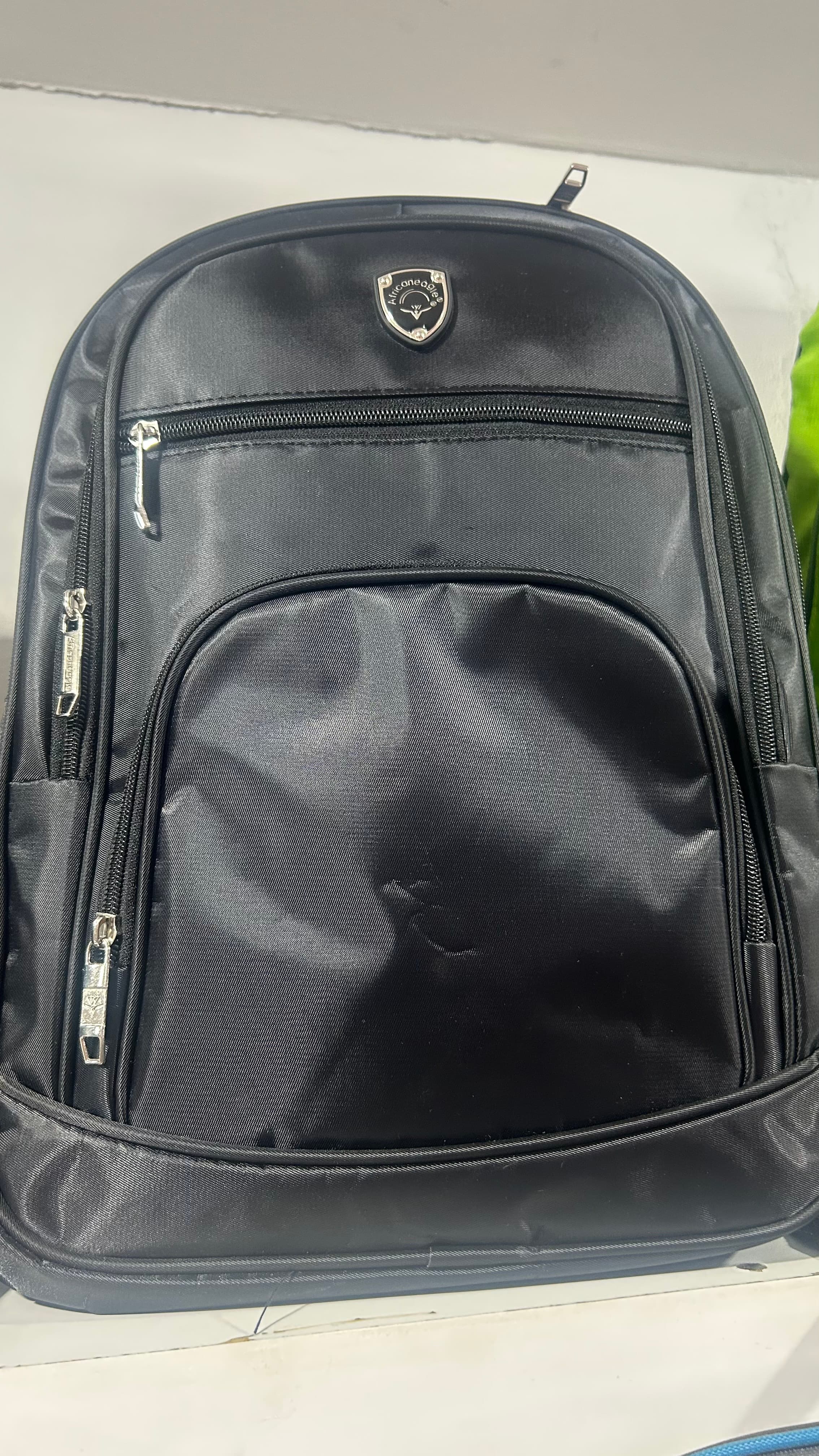 Mochila Executiva Logo Power Preta