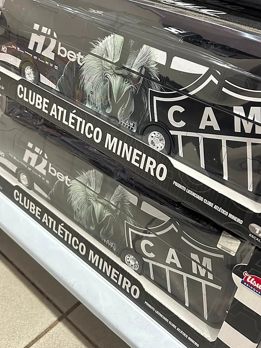 Ônibus Clube Atlético Mineiro Licenciado