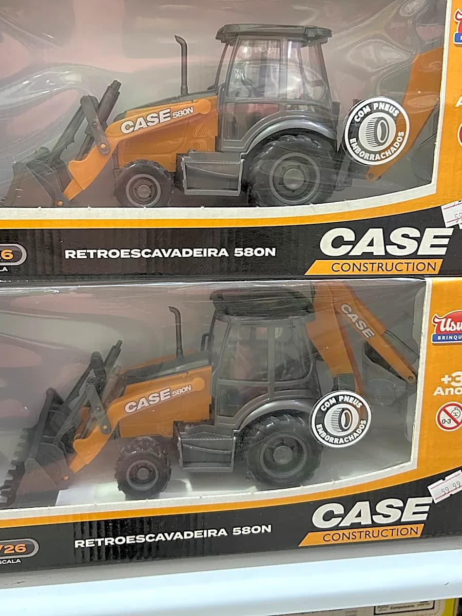 Retroescavadeira Case 580N