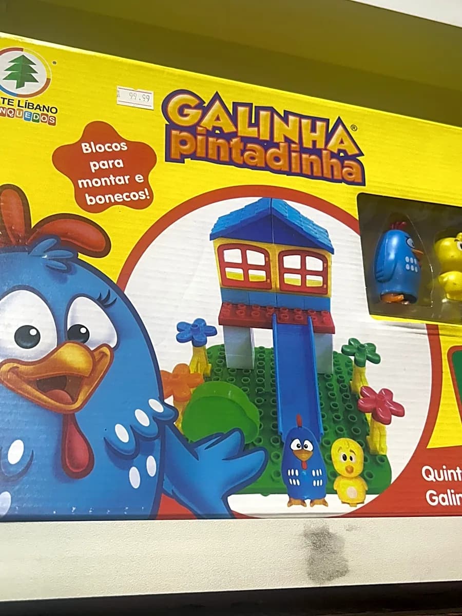 Galinha Pintadinha – Blocos para Montar Quintal Divertido