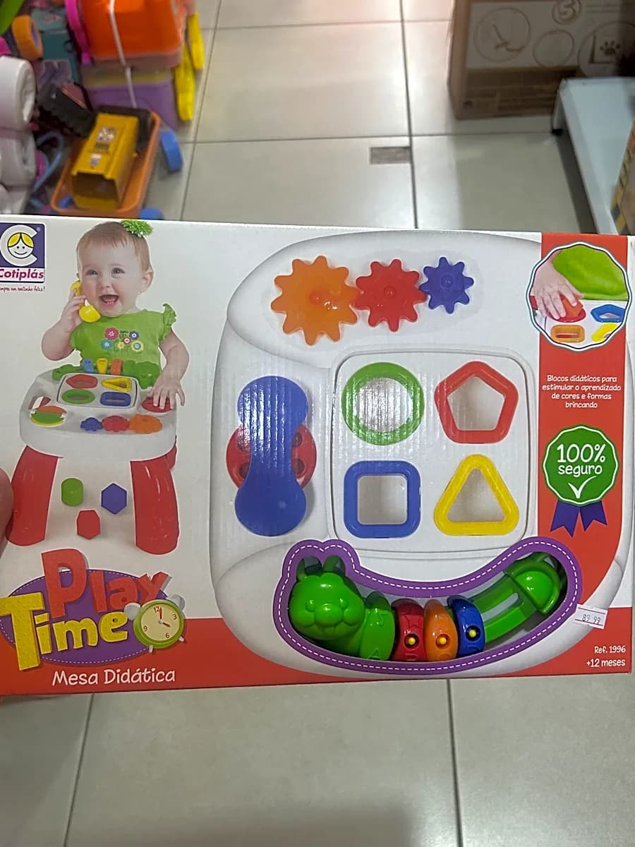 Play Time – Mesa Didática Infantil
