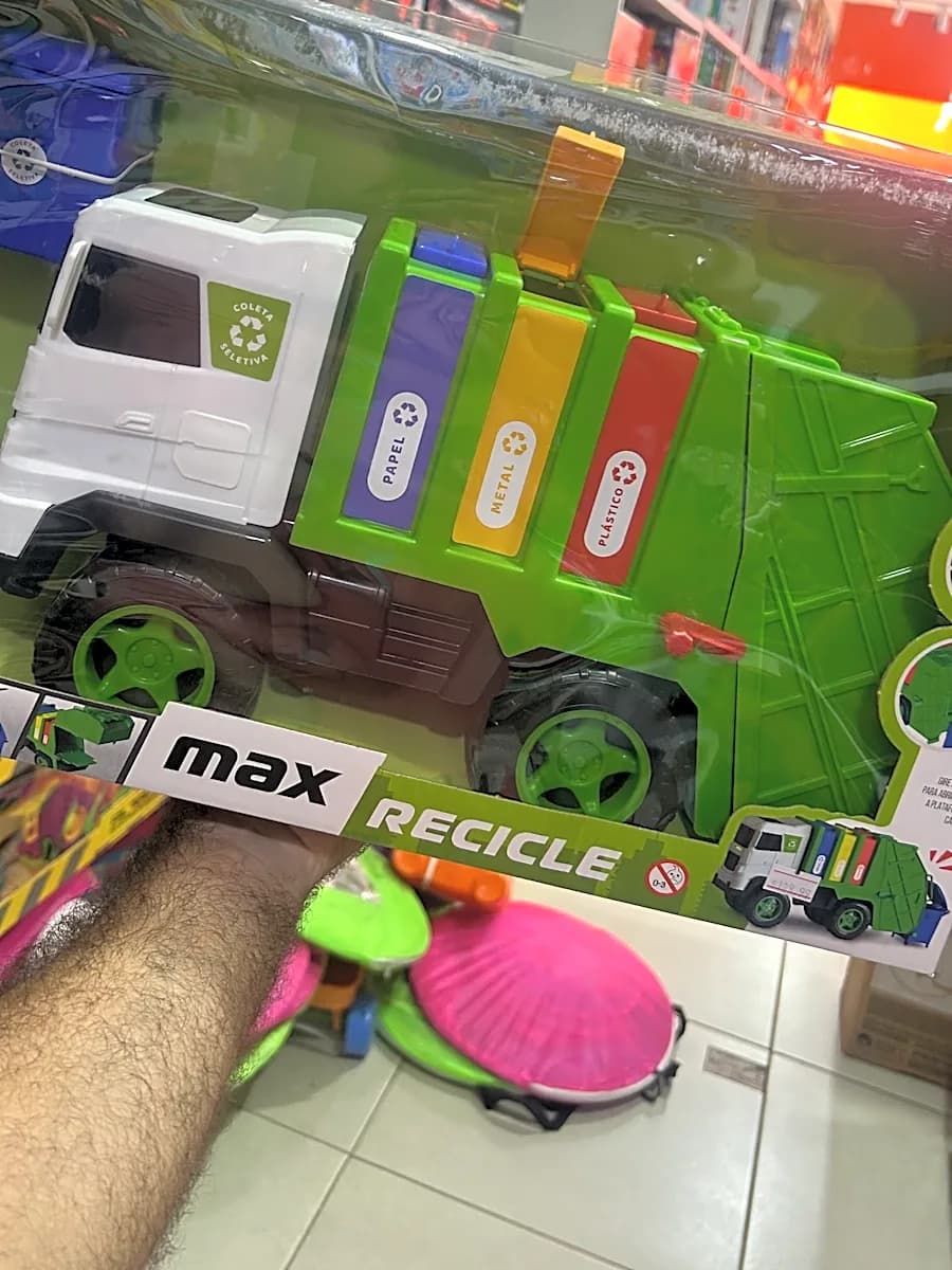 Max Recicle – Caminhão de Coleta Seletiva