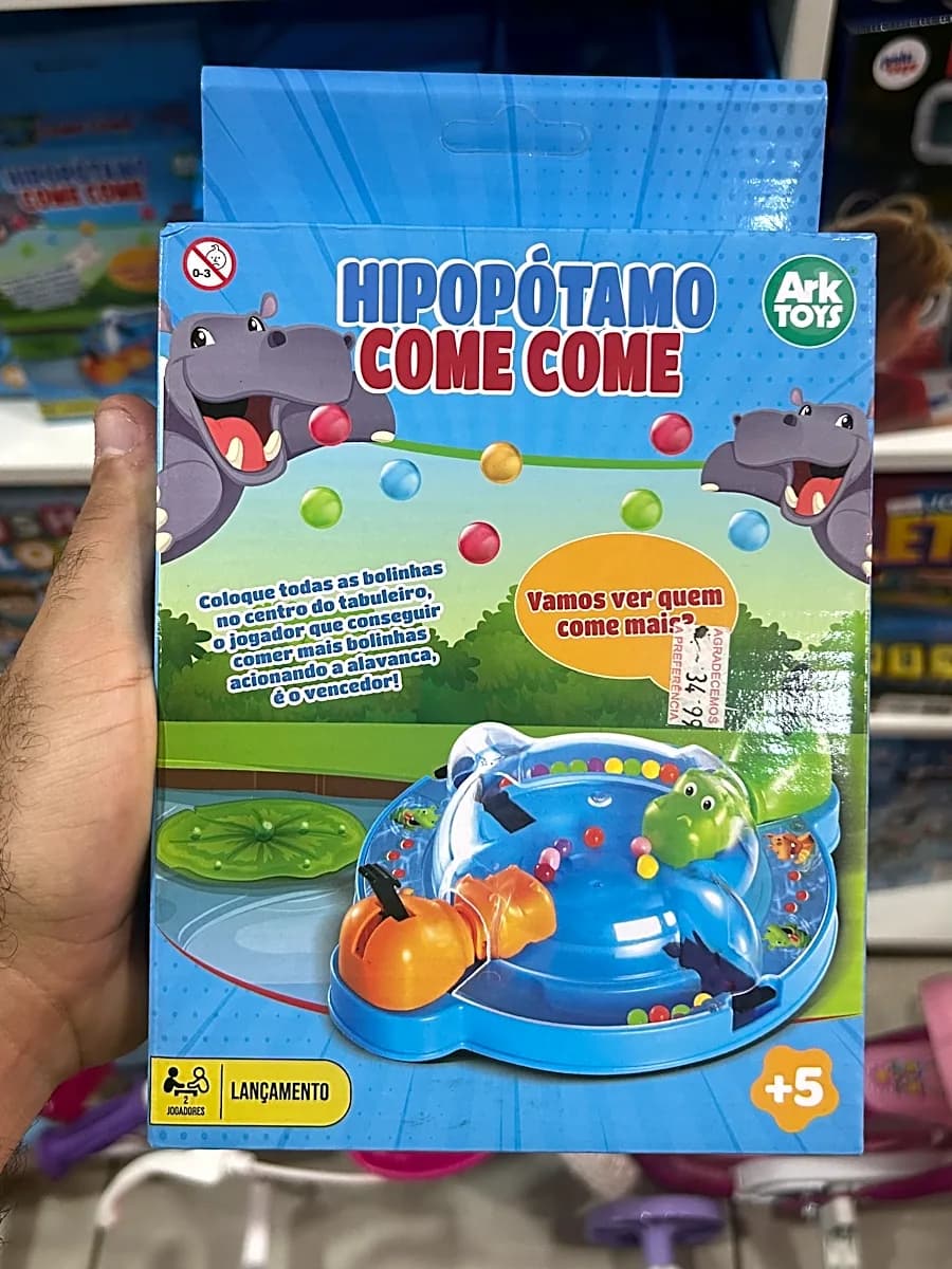 Jogo Hipopótamo Come Come