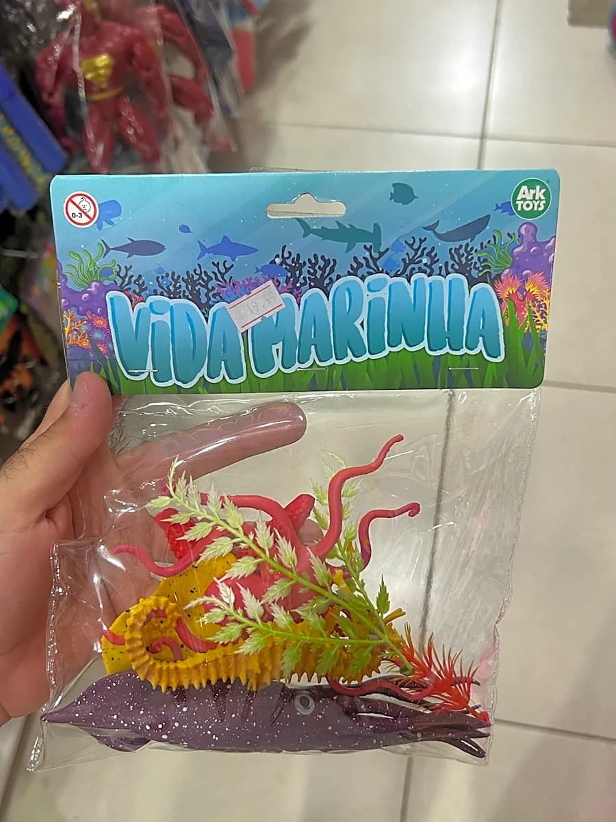 Kit Vida Marinha com Animais Oceânicos