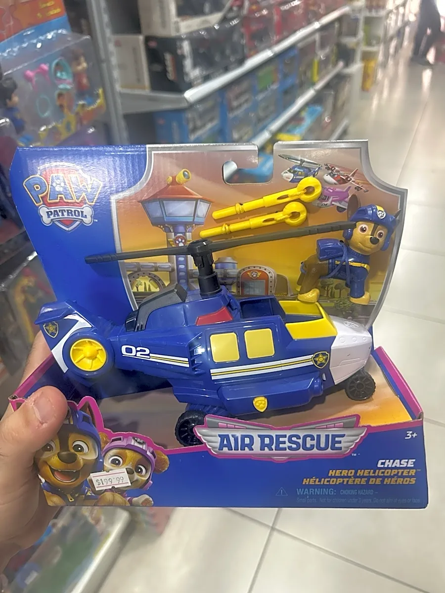 Patrulha Canina Chase com Helicóptero Air Rescue