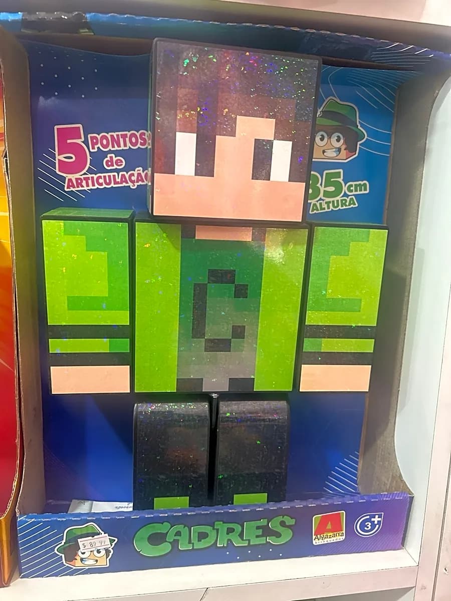 Boneco Gigante Cadres 35 cm Articulado Algazarra