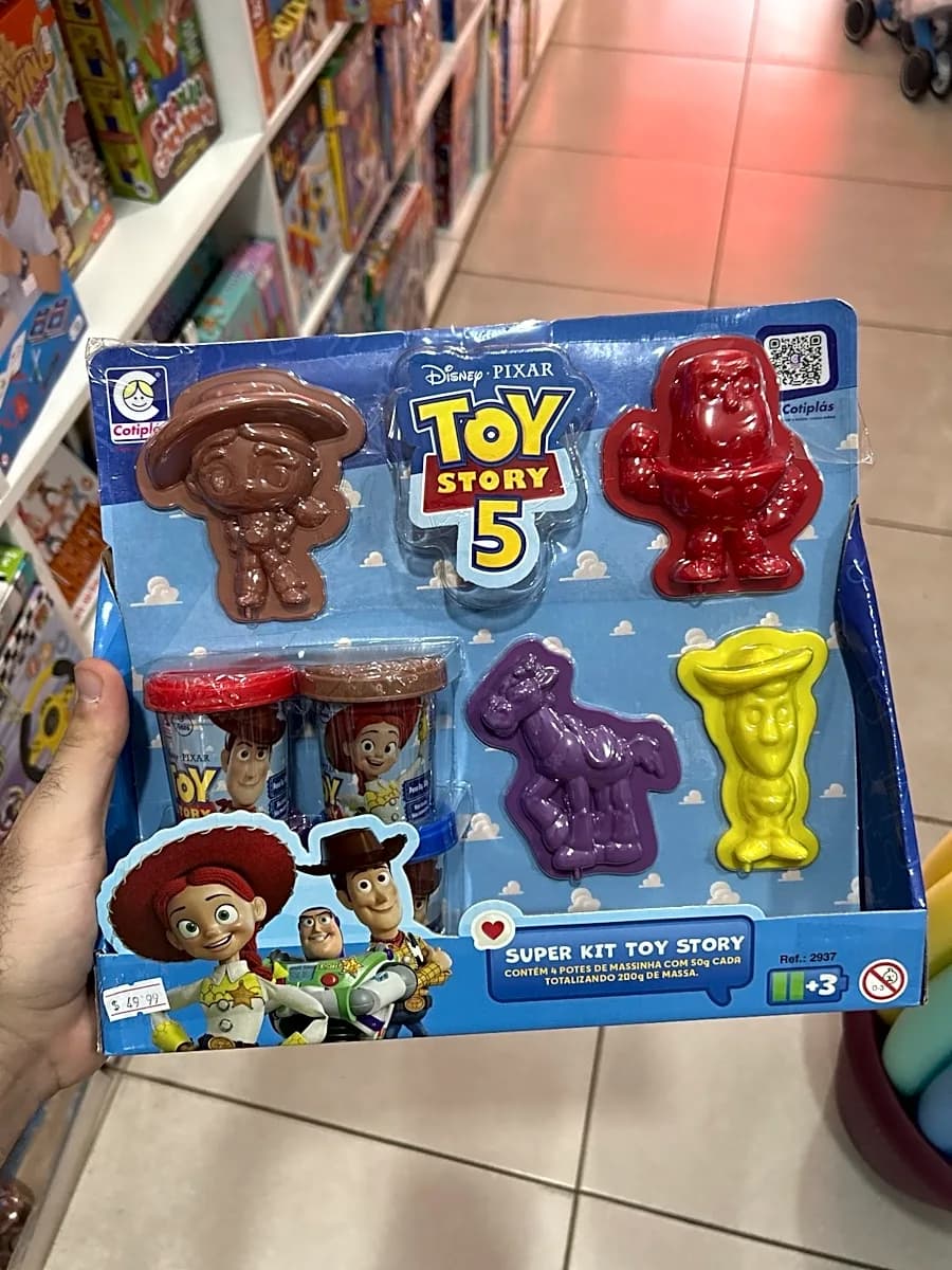 Super Kit de Massinha Toy Story 5 Cotiplás