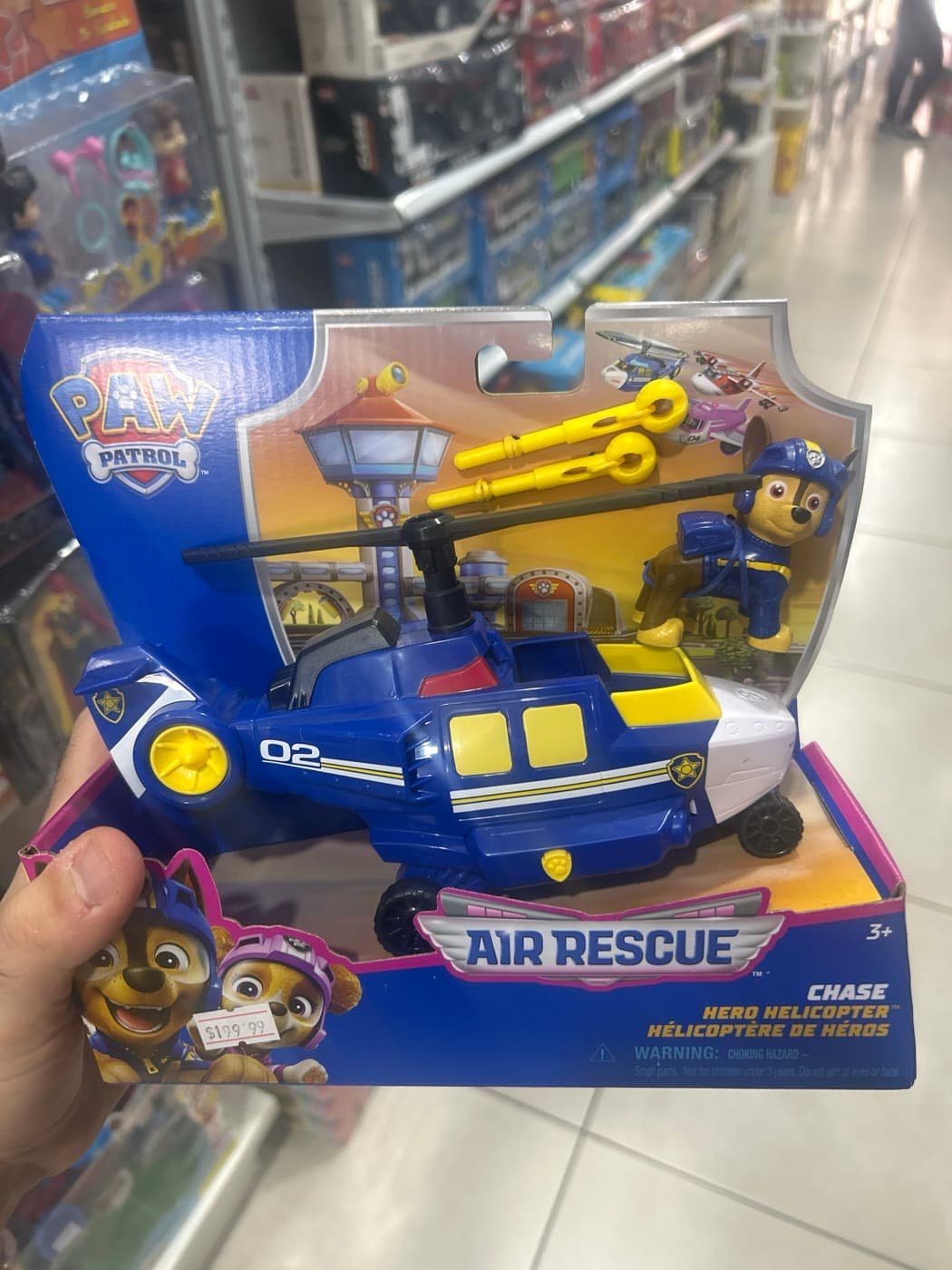 Patrulha Canina Chase com Helicóptero Air Rescue