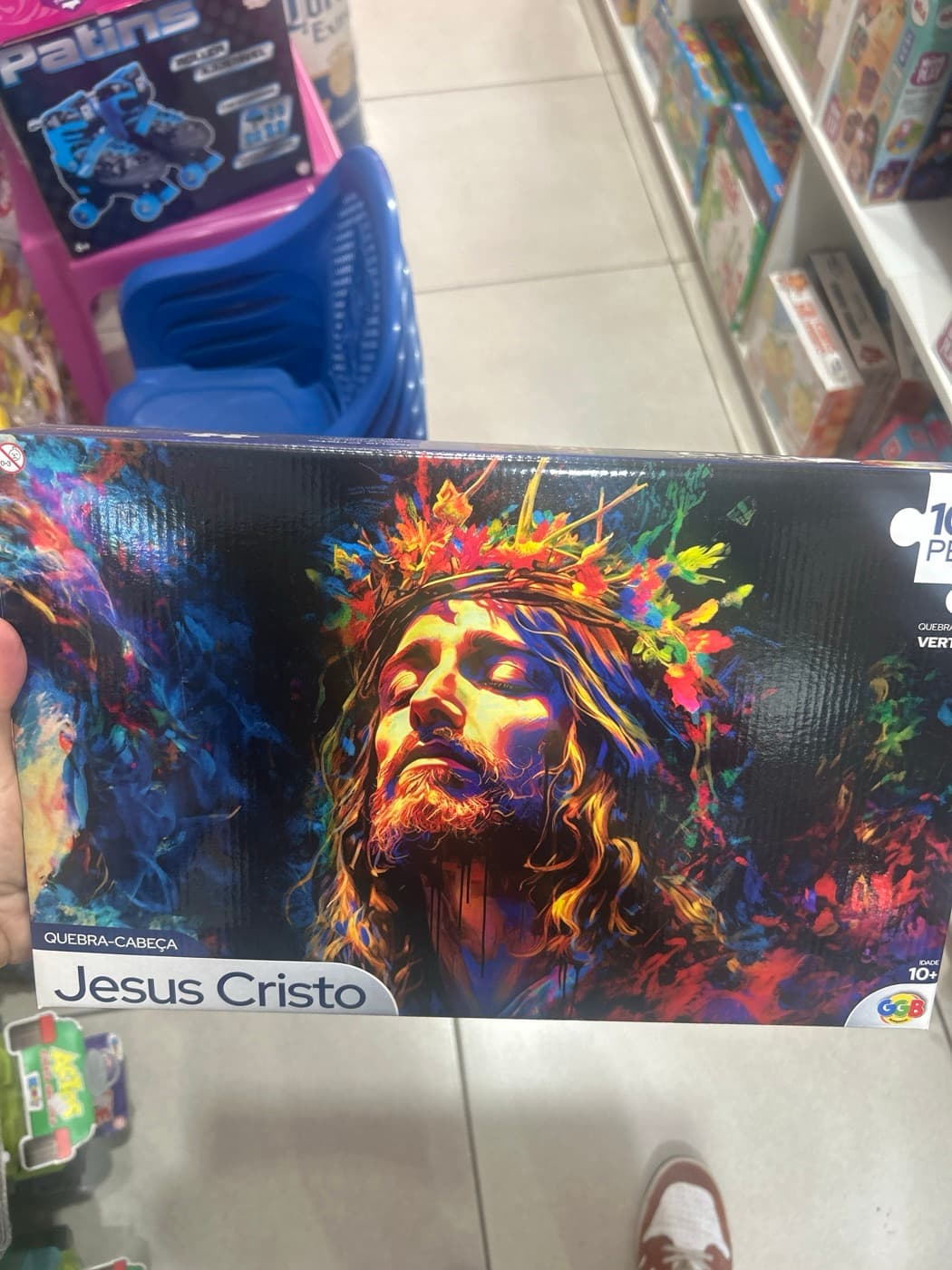 Quebra-Cabeça 1000 Peças Jesus Cristo GGB
