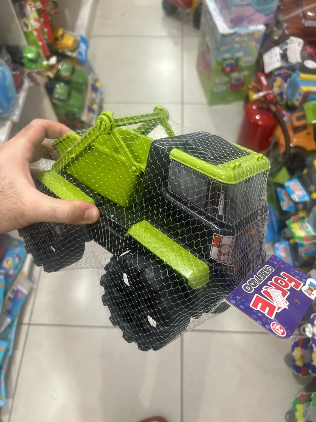 Caminhão Forte Cabe Tudo Verde